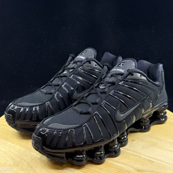 Size 10 - Nike Shox TL Black/Metallic Silver/Lemon Twist IQ0167-001